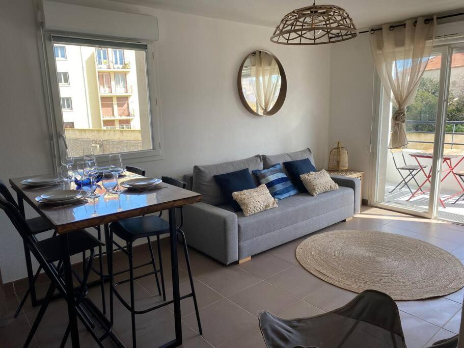 Apartmán Cosy T3 Gare Terrasse + Parking Sète Exteriér fotografie