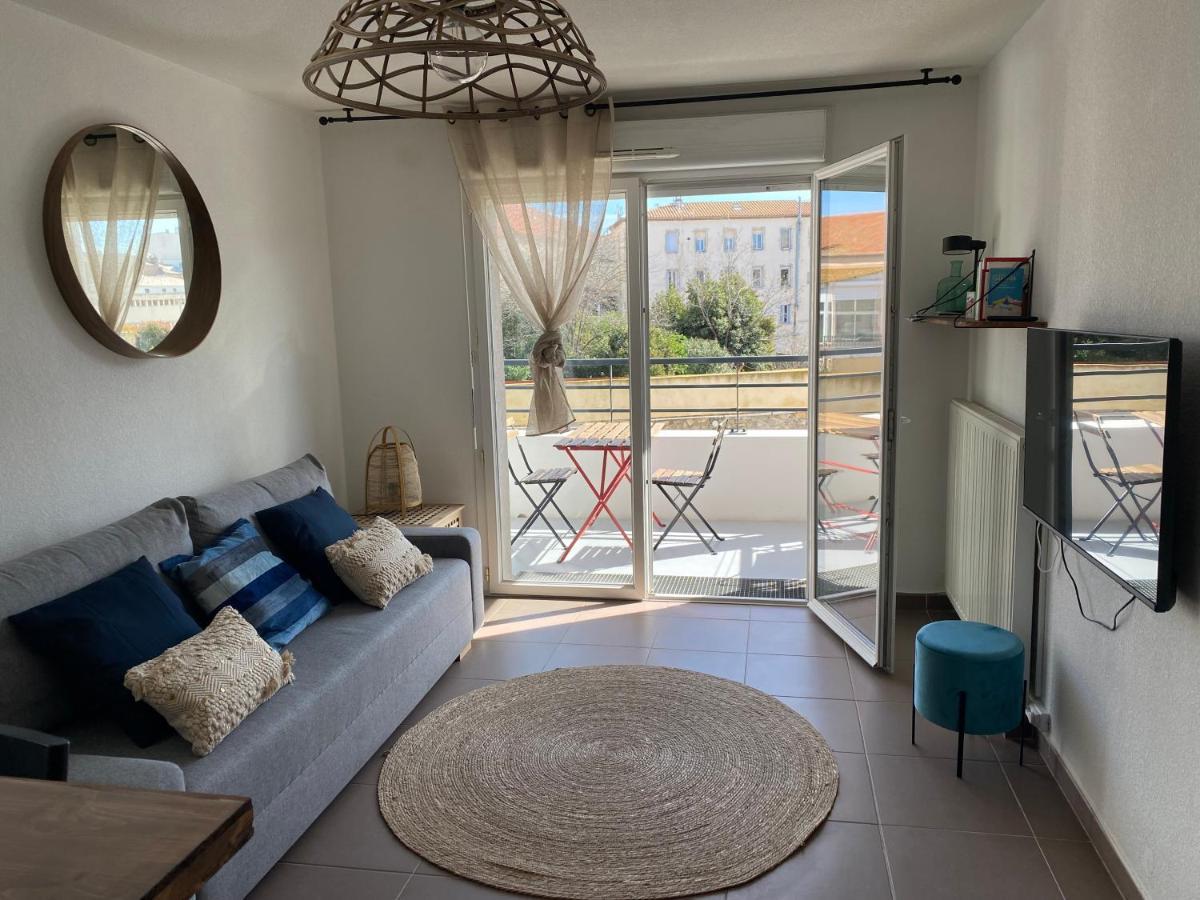 Apartmán Cosy T3 Gare Terrasse + Parking Sète Exteriér fotografie