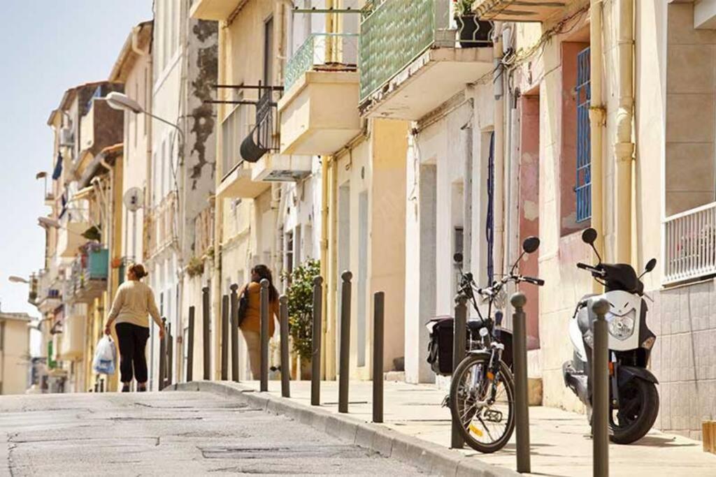 Apartmán Cosy T3 Gare Terrasse + Parking Sète Exteriér fotografie